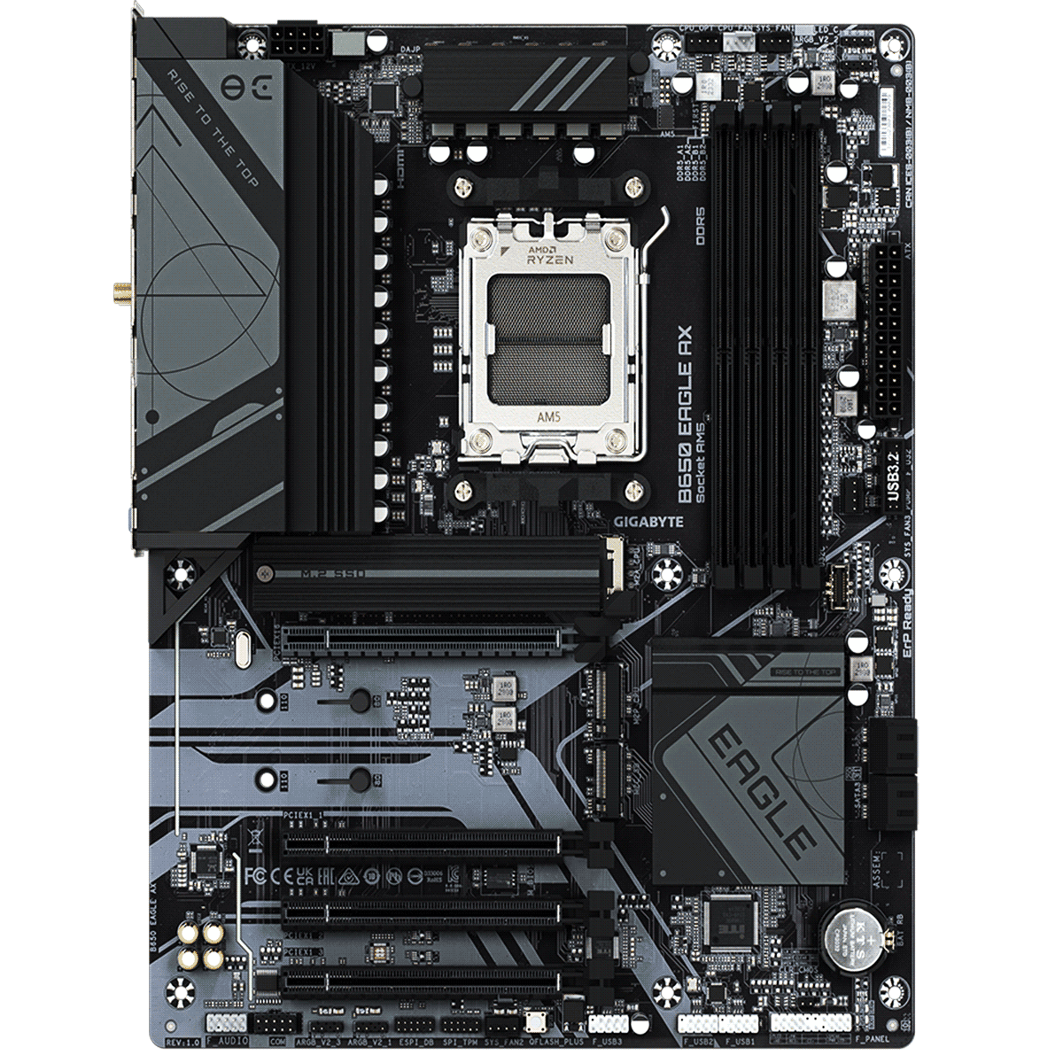 PC Bundle • AMD Ryzen 5 7600X Box • GIGABYTE B650 EAGLE AX DDR5 • 16GB DDR5-5200 MHz