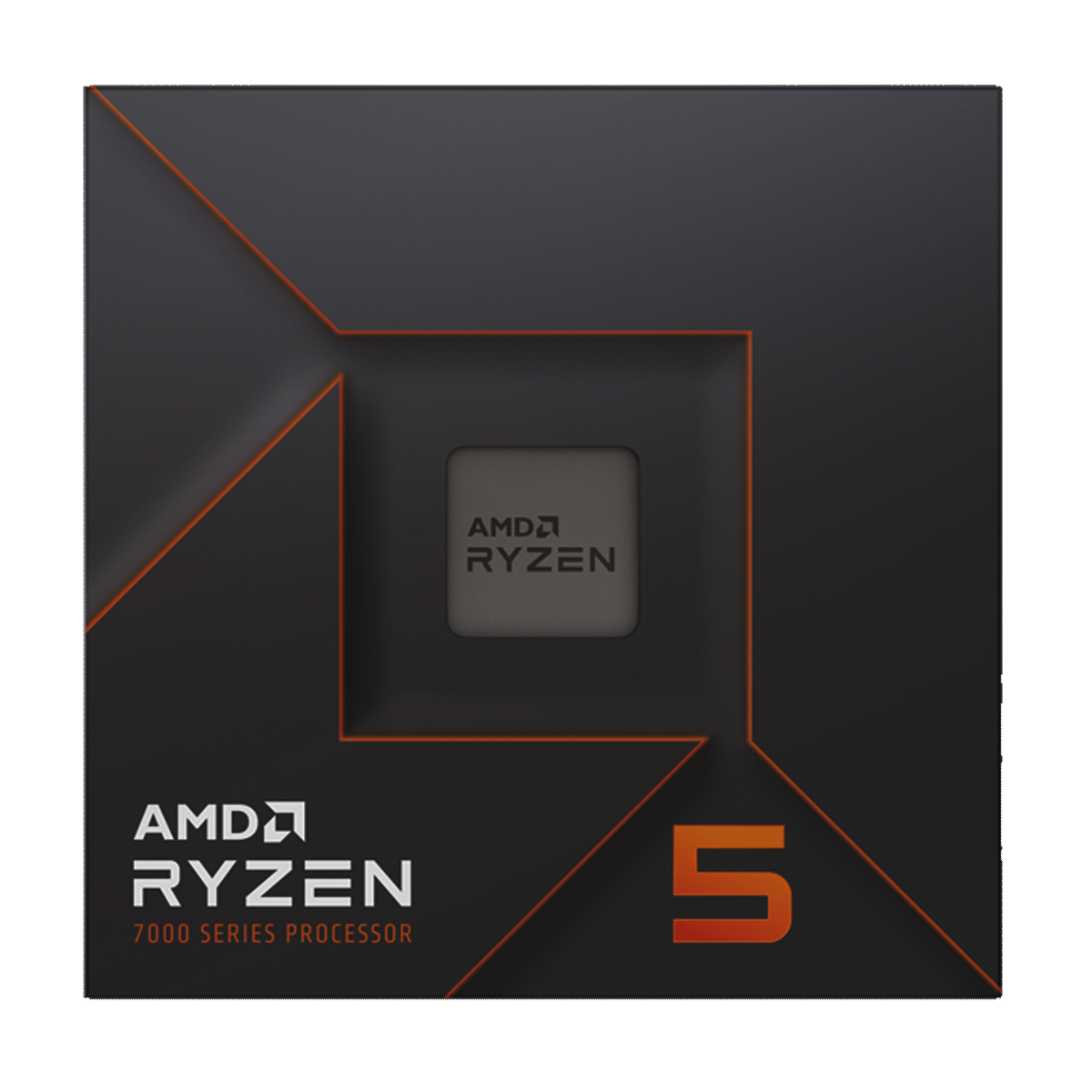 AMD Ryzen 5 7600, 6C/12T, 3.80-5.10GHz, boxed ink. CPU-Kühler