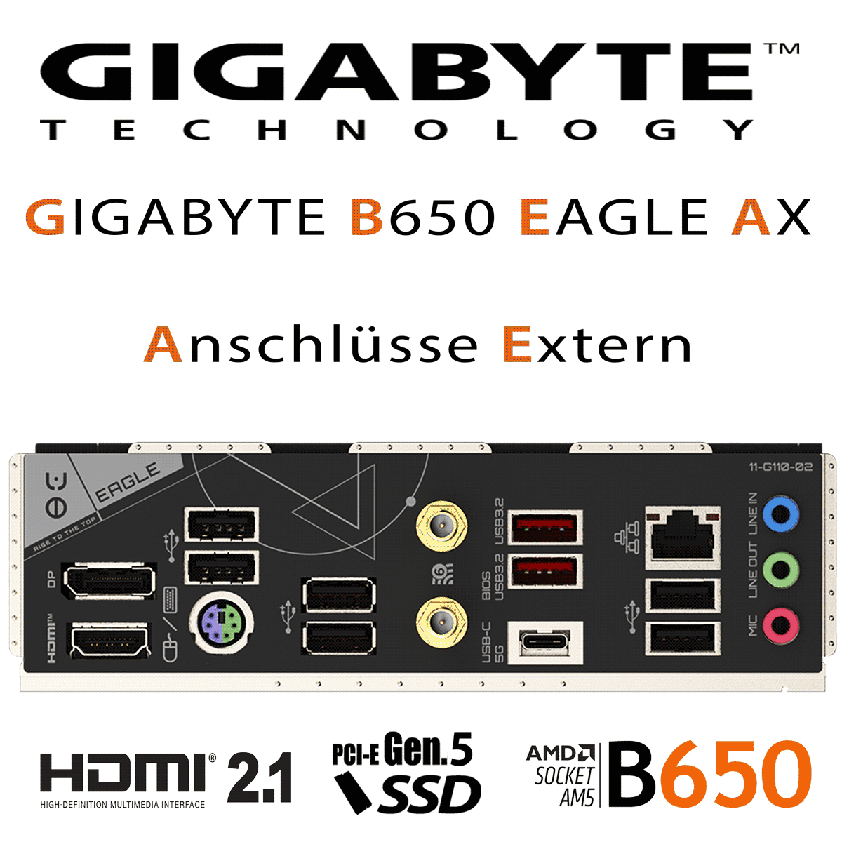 PC Bundle • AMD Ryzen 7 7700X Box • GIGABYTE B650 EAGLE AX DDR5 • 16GB DDR5-5200 MHz