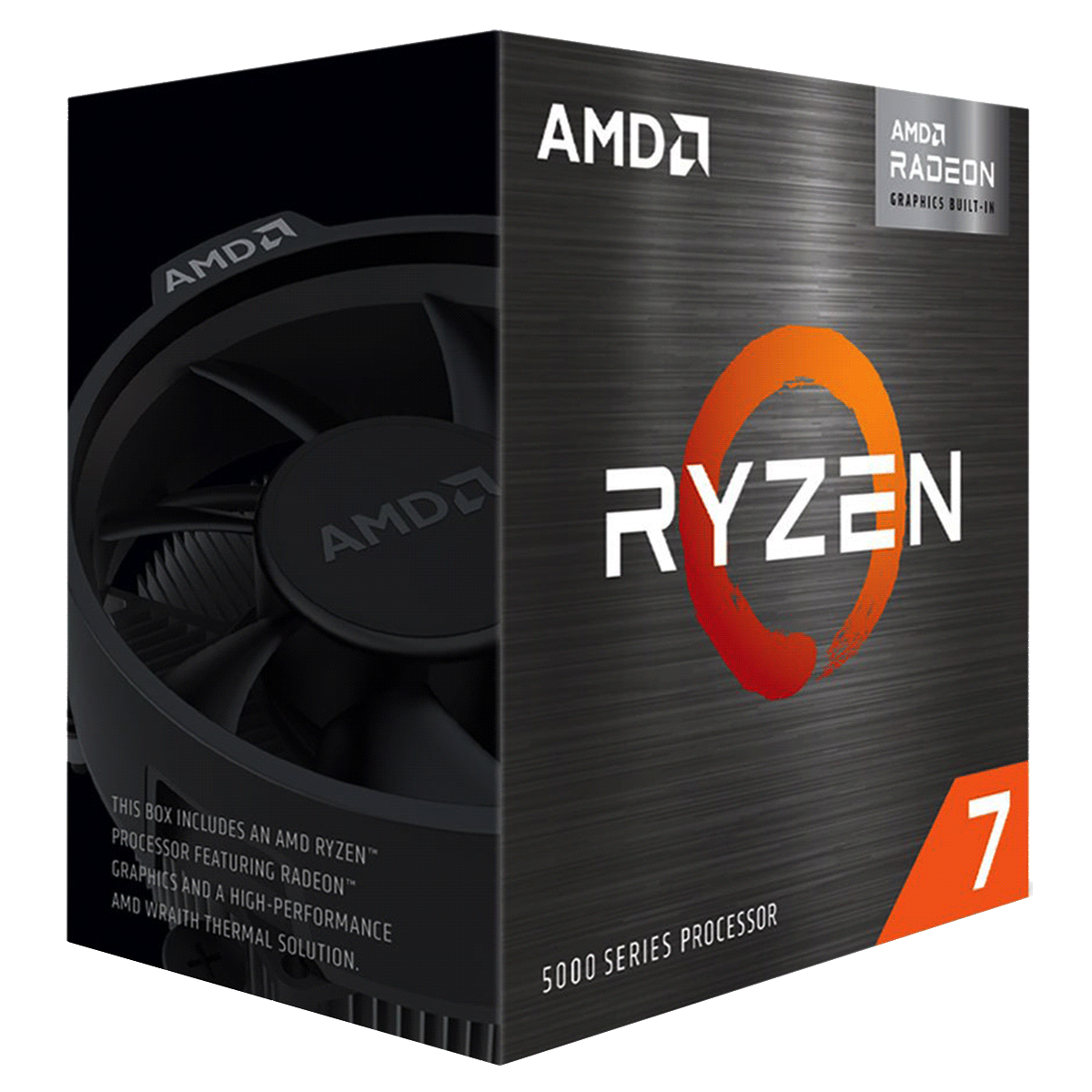 AMD Ryzen 7 5700G, 8C/16T, 3.80-4.60GHz, inkl. AMD CPU Kühler 